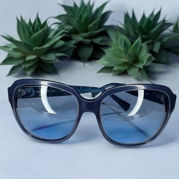 COACH- Cariage Navy Sunglasses